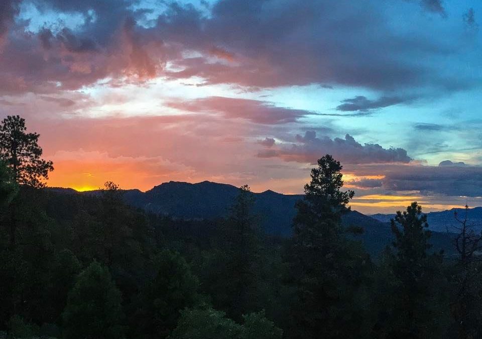 Red Valley, Arizona sunset